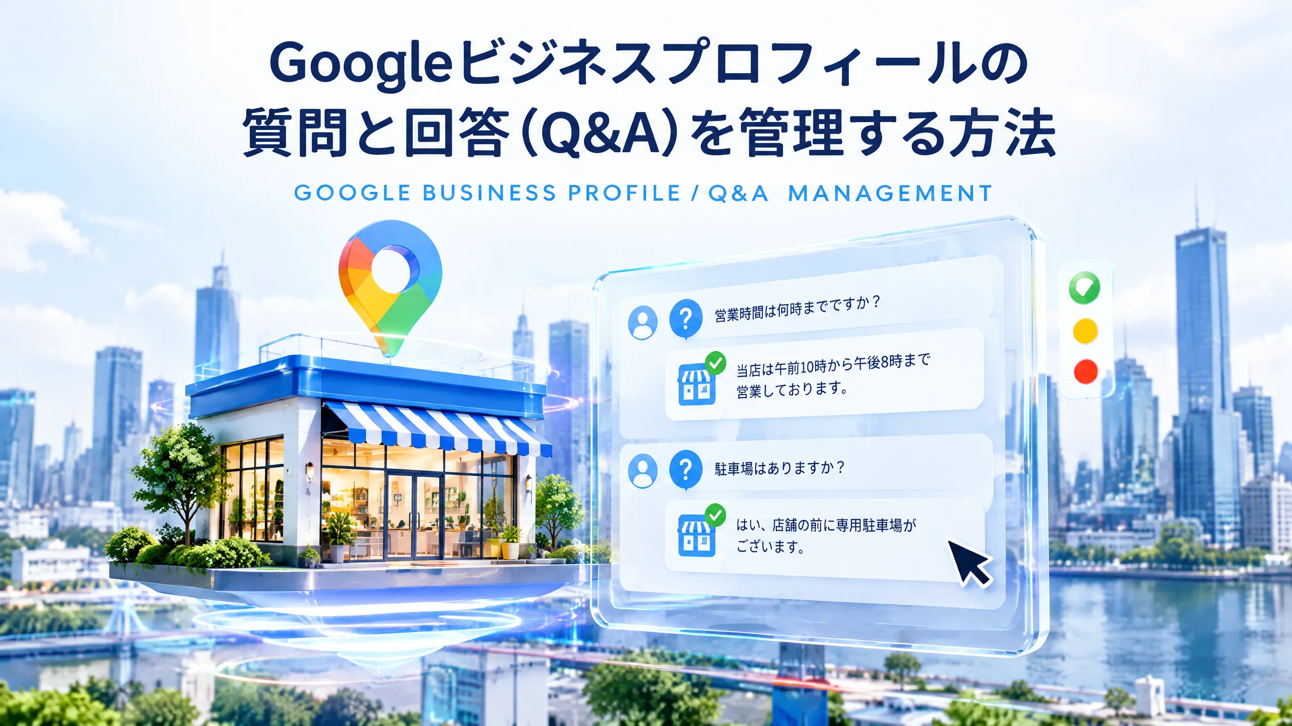 Googleビジネスプロフィールの質問と回答（Q&A）を管理する方法