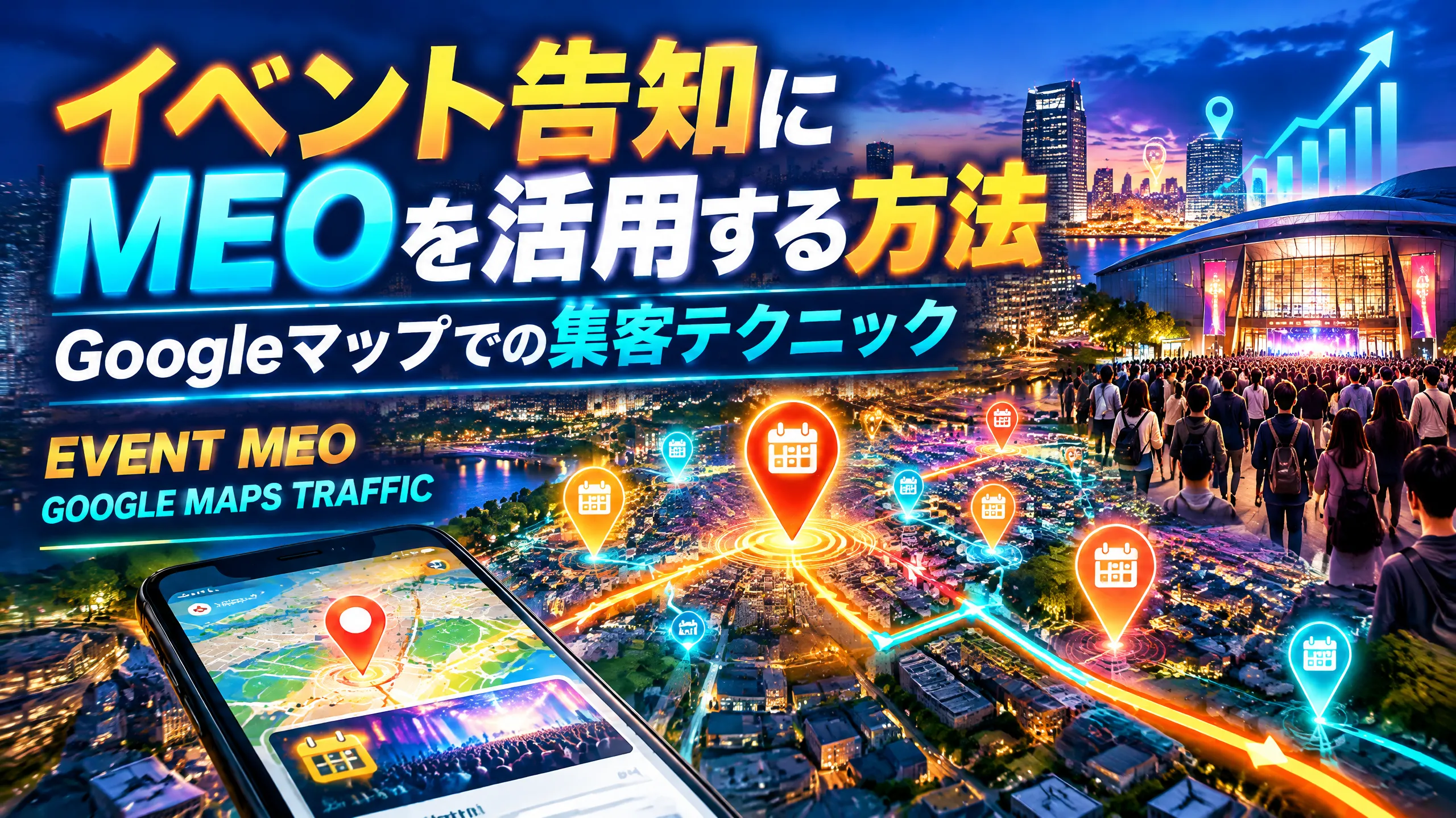 イベント告知にMEOを活用する方法｜Googleマップでの集客テクニック