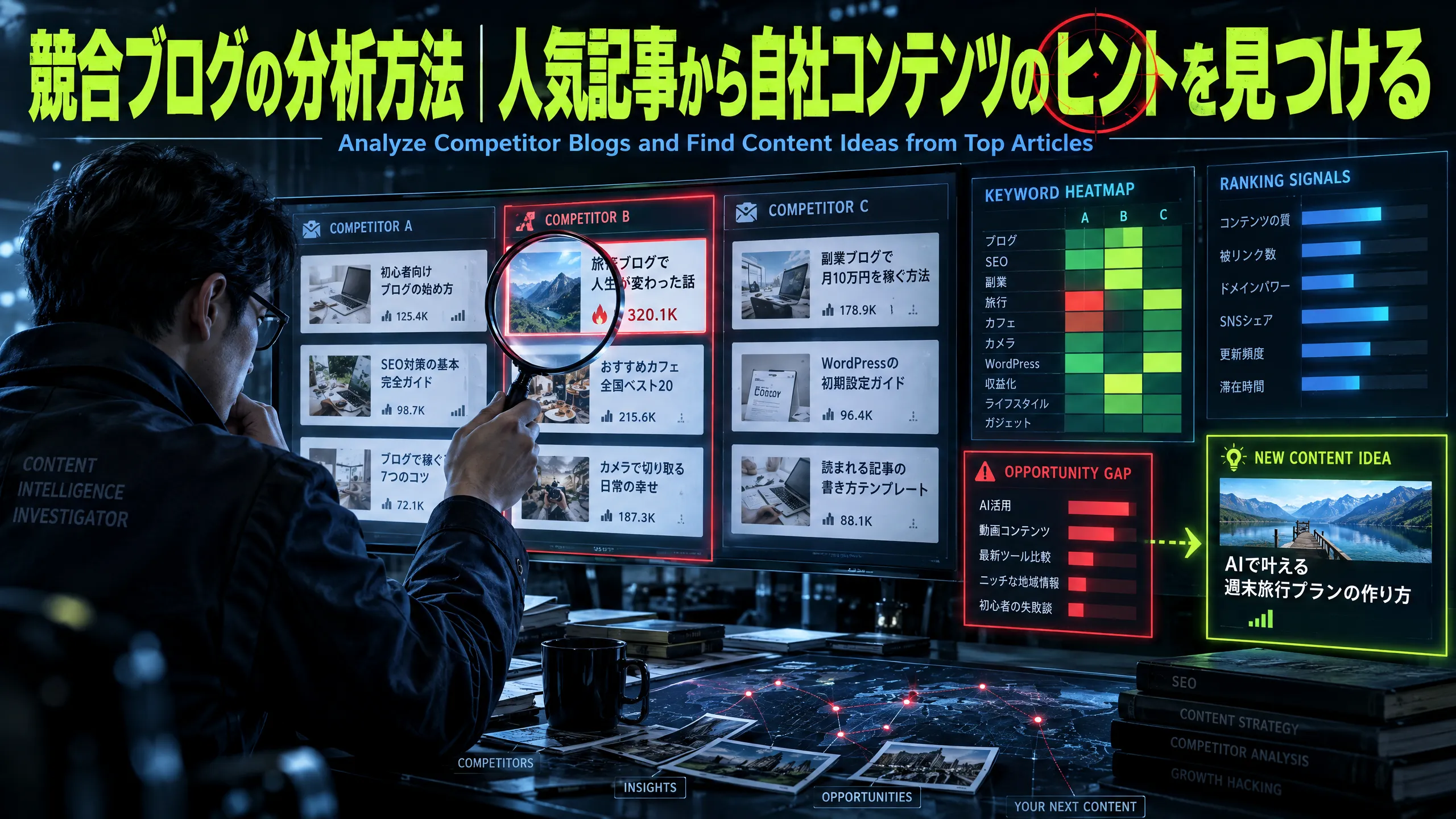 競合ブログの分析方法｜人気記事から自社コンテンツのヒントを見つける
