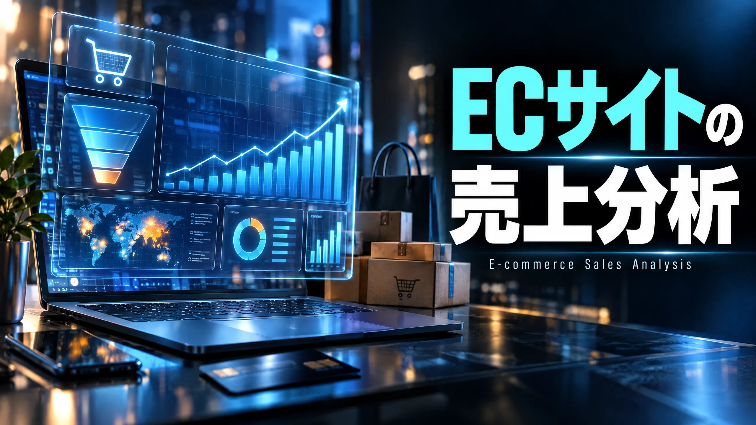 ECサイトの売上分析｜見るべき指標と改善ポイント