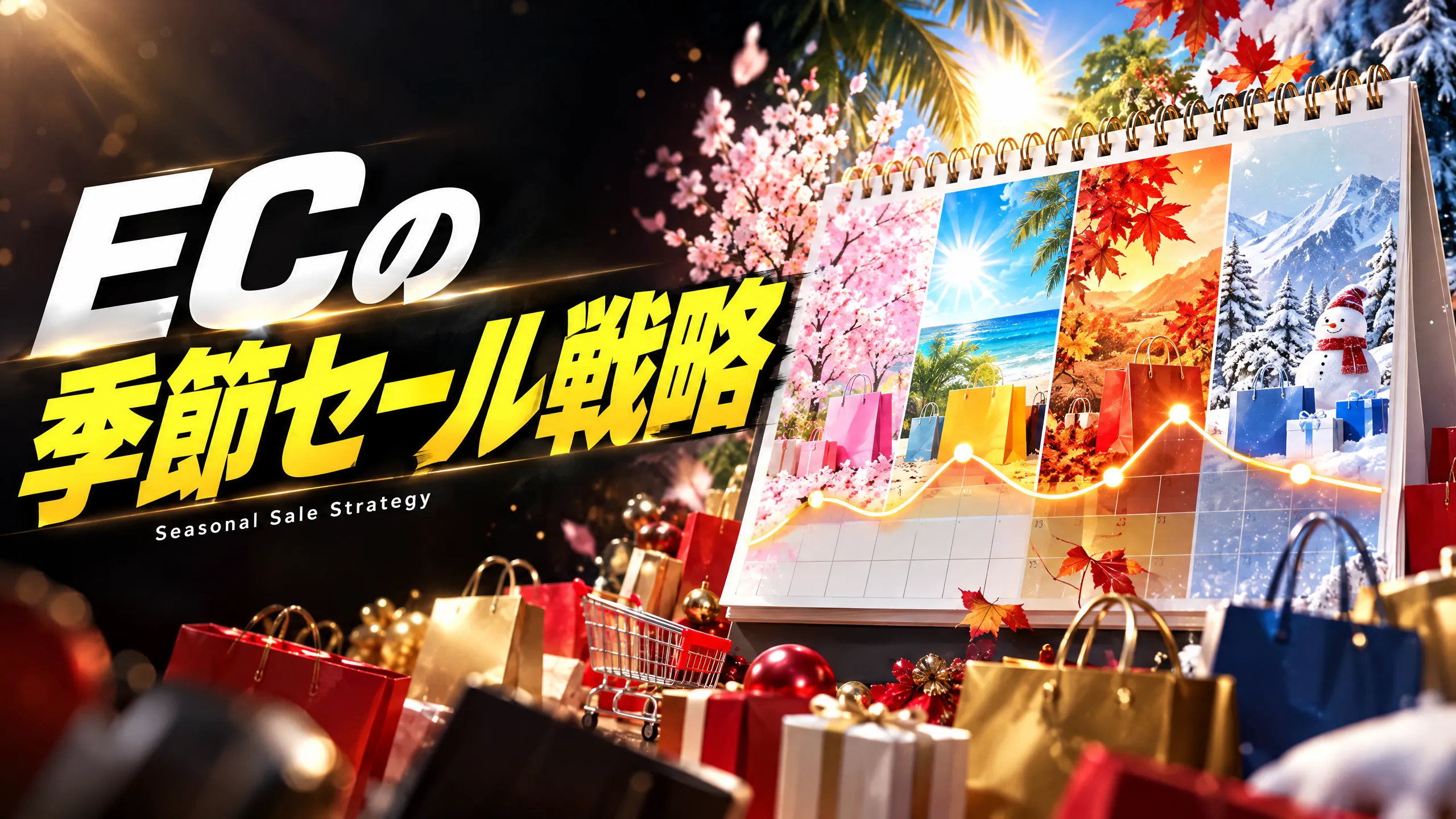 ECの季節セール戦略｜年間イベントカレンダーで売上を最大化