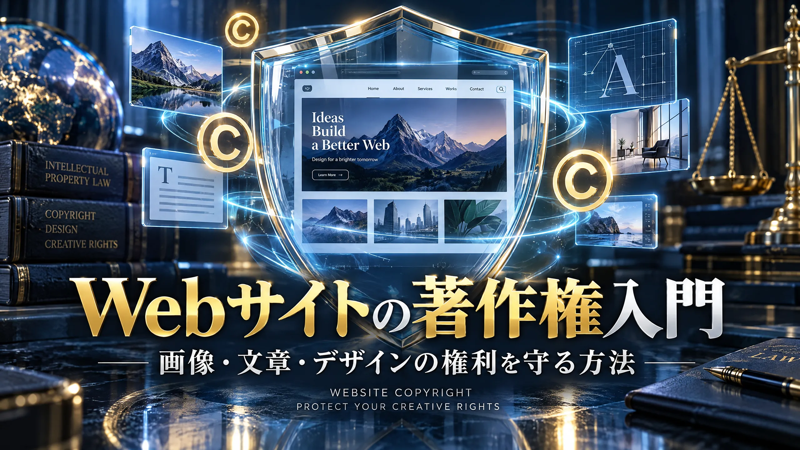 Webサイトの著作権入門｜画像・文章・デザインの権利を守る方法